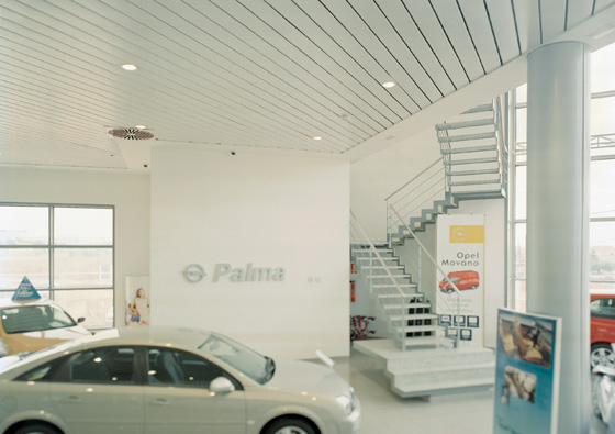 Plafonds du Opel Palma