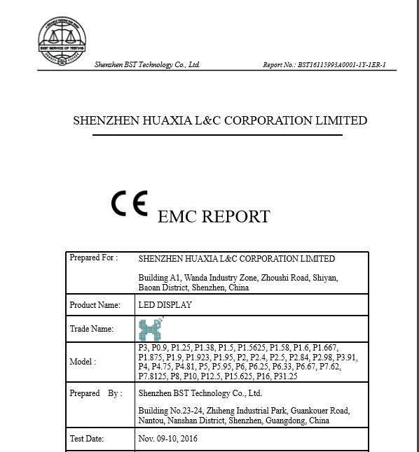 Certificado de EMC