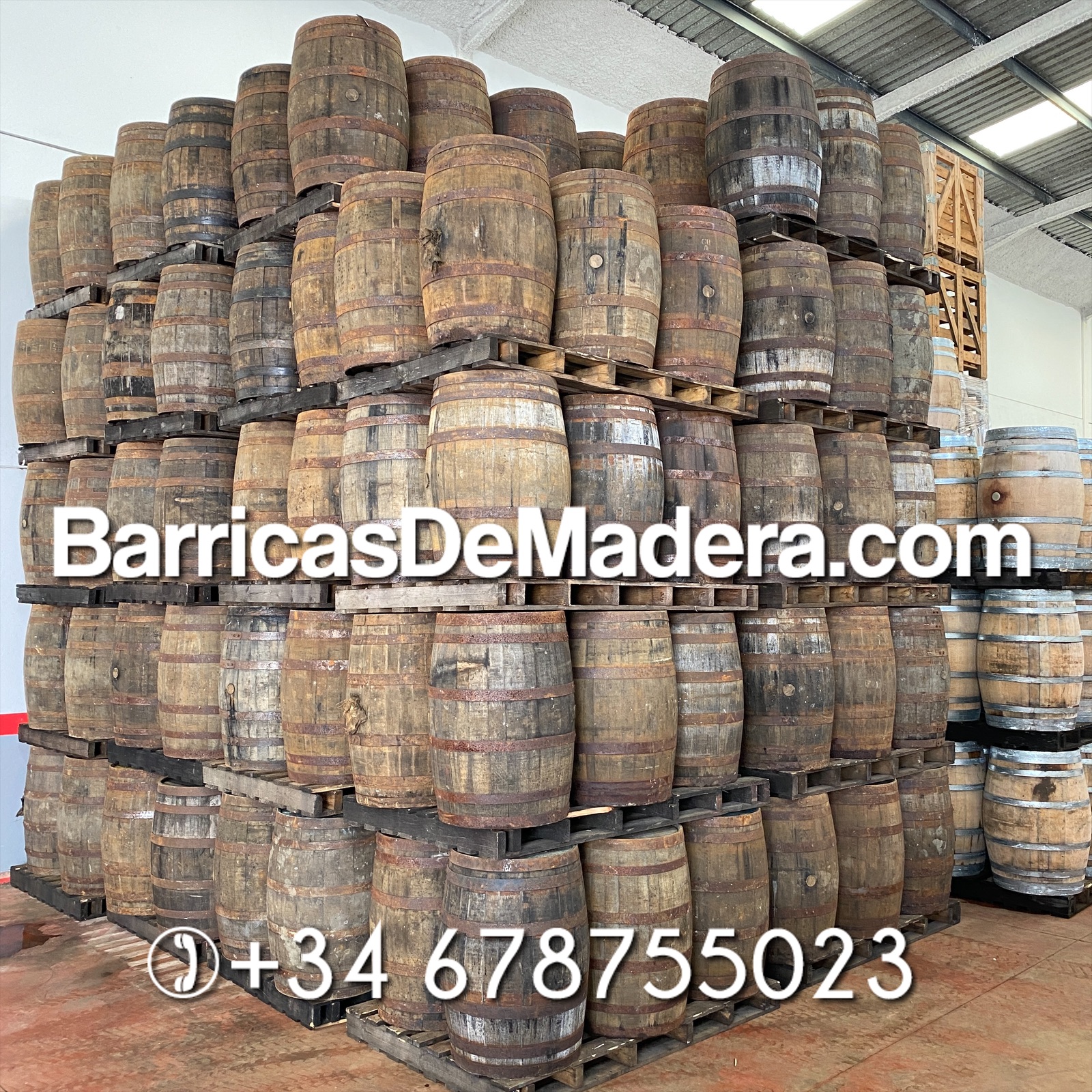 Barricas de whisky 200L